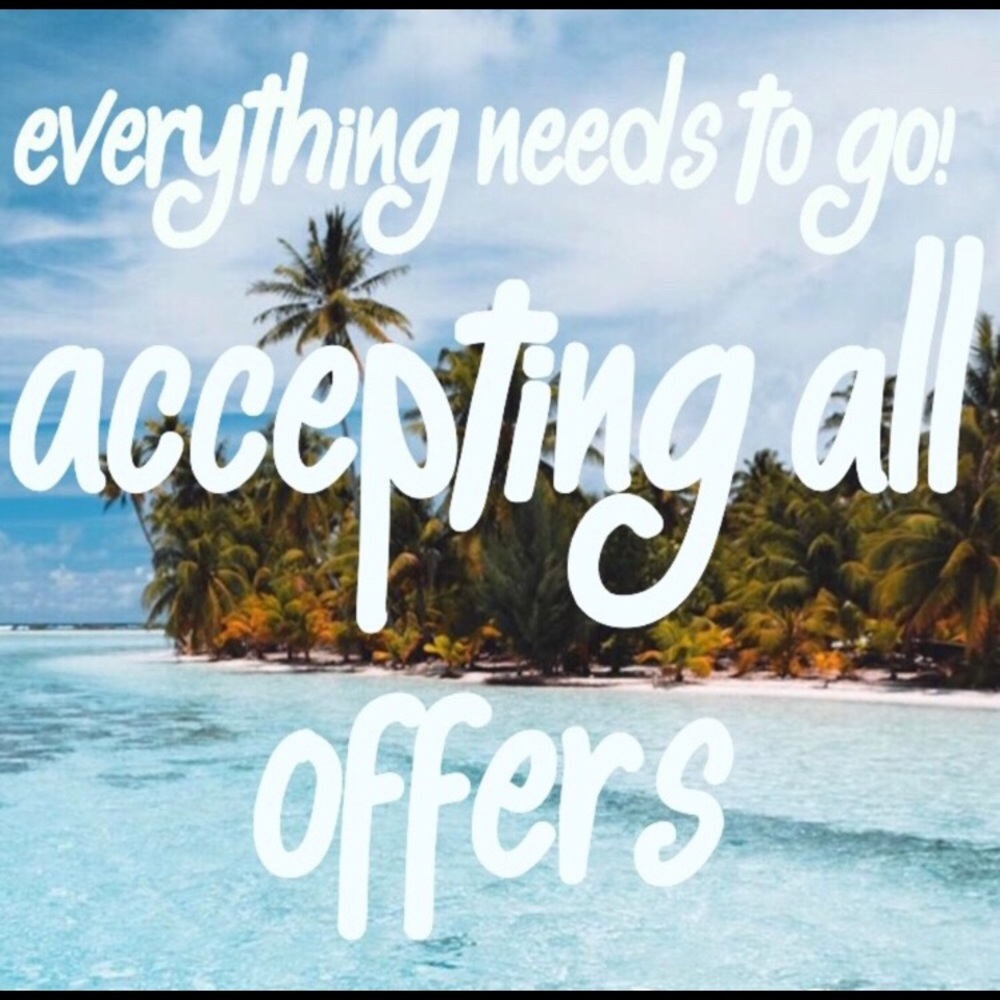 Accepting all reasonable offers:) have fun💗!